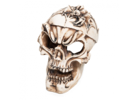 Декорация для аквариума Laguna Череп с пауком, 105хх80х97мм