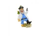 Декорация для аквариума Prime Пират Капитан Крюк 7х5,5х10,5см