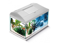 Аквариум прямоугольный Aquael LEDDY SET PLUS 40 DAY&NIGHT 2.0 25л 42х26х31см, с оборудованием, белый