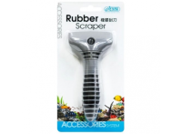 Скребок короткий с резиновым лезвием
