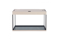 Аквариум  AquaPlus LUX LED П100 выбеленный дуб (71х31х56 см) стекло 6 мм,  прямоугольный, 92 л., со 