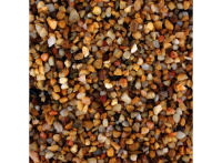 Натуральный грунт для аквариумов "Желтый гравий" UDeco River Yellow, 3-5 мм, 2 л