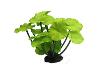 Растение шелоковое для аквариума Нимфея зелёная 25x20x16см