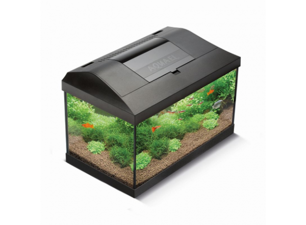 Аквариум прямоугольный Aquael LEDDY SET PLUS 40 DAY&NIGHT 2.0 25л 42х26х31см с оборудованием, черный