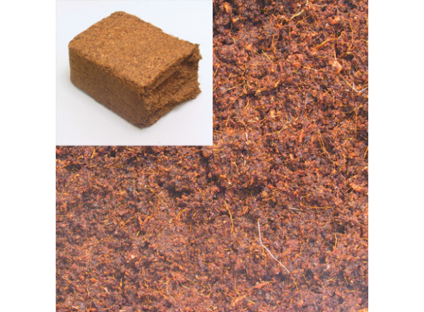 JBL TerraCoco Compact - Натуральная кокосовая стружка, спрессованная в брикет, 500 г.