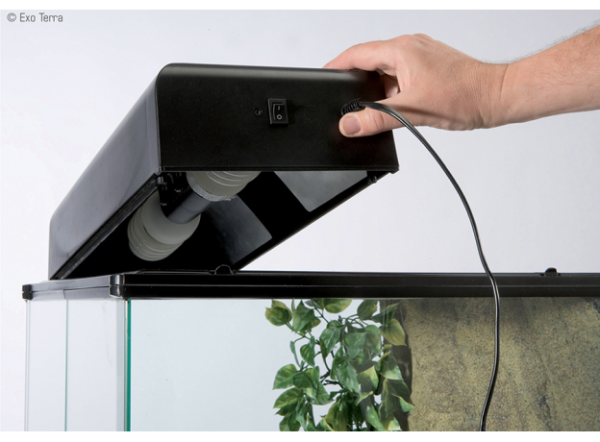 Светильник для террариумов ExoTerra Compact Top, 60x9x20см