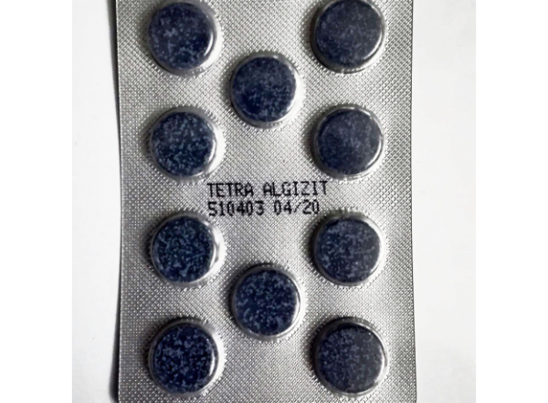 Препарат от сильного обрастания водорослями Tetra Algizit, 10 таб