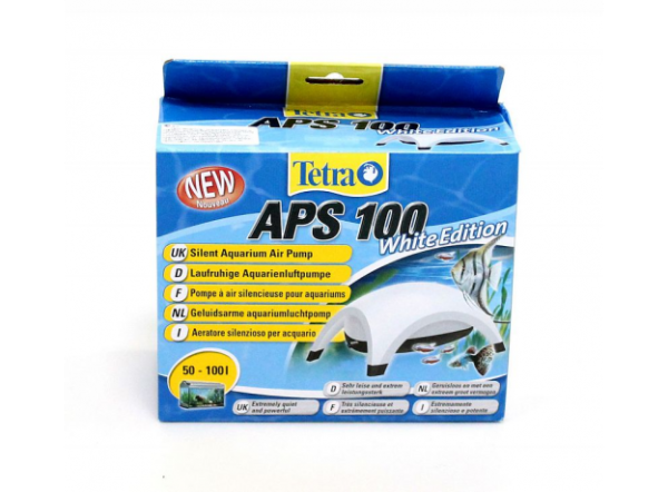 Компрессор Tetratec APS-100, одноканальный, белый, 50-100л Компрессор Tetratec APS-100, одноканальный, белый, 50-100л