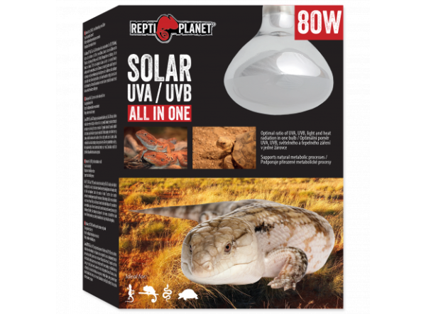 Лампа Repti Planet Solar UVA+UVB, 80Вт