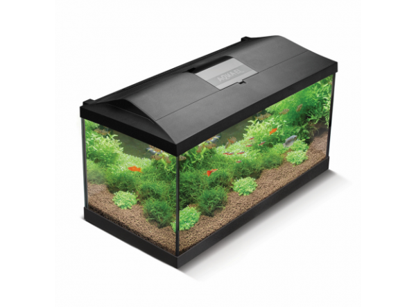 Аквариум прямоугольный Aquael LEDDY SET PLUS 75 DAY&NIGHT 2.0 105л 76х36х45см с оборудованием, черн.