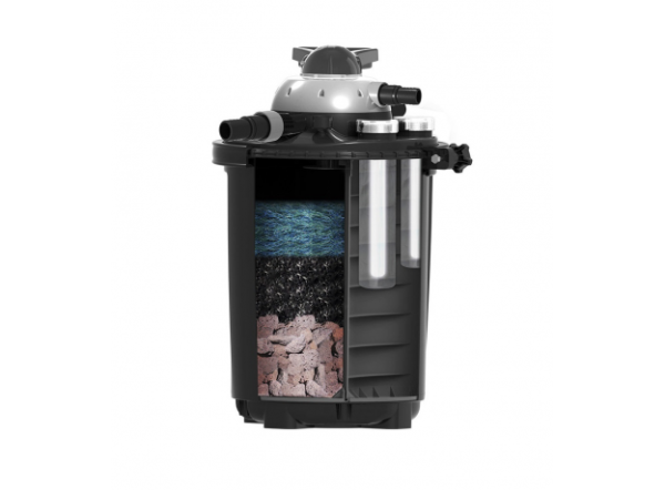 Фильтр напорный Velda Clear Control 100 VL с УФ-лампой 2х55 Вт, с комплектом фильтрующих материалов