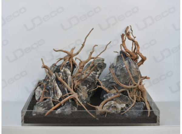 Натуральный камень "Леопард" для офрмления аквариумов и терраимов,упаковка 15 кг MIX SET 15