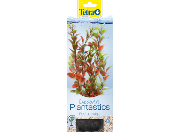 Растение аквариумное Red Ludvigia (M) 23 см. с утяжелителем