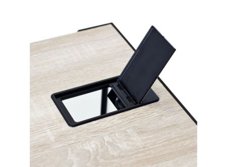 Аквариум  AquaPlus LUX П72 дуб сонома (61х31х46см) стекло 5мм, прямоугольный, 64 л., со светодиодным