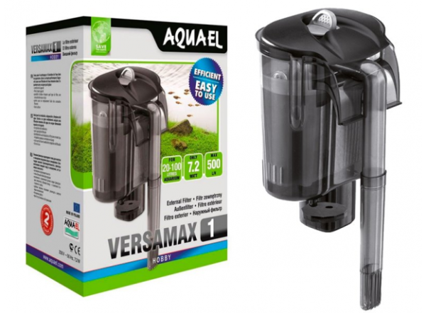 Фильтр внешний навесной FZN-1, 500 л/ч, для аквариума до 100 л