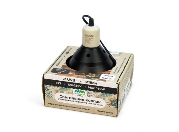 Светильник-колпак NOVAMARK TERRA D18см, E27