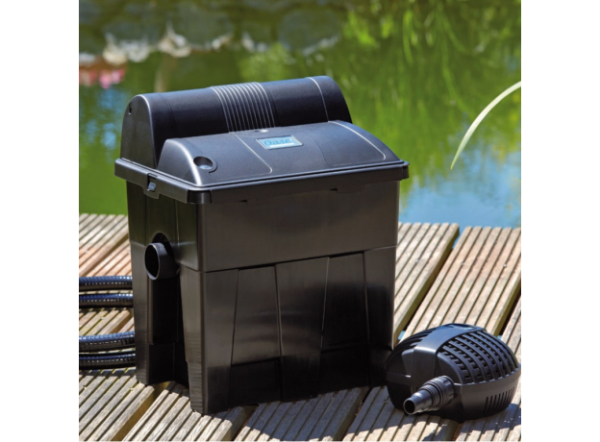 Фильтрационный комплект проточный Oase BioSmart Set 5000 (фильтр+уф.лампа+насос+шланг)