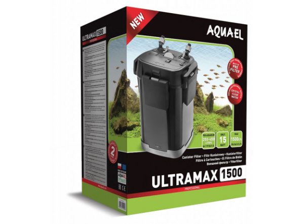 Фильтр внешний AQUAEL ULTRAMAX 1500, 1500л/ч (для аквариумов 250-400л)
