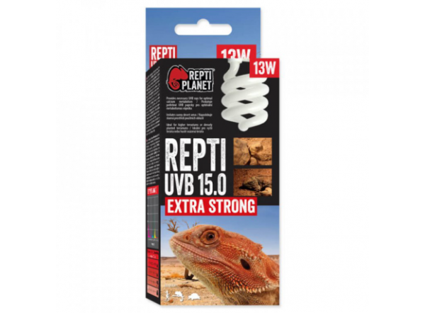 Лампа Repti Planet для пустынного террариума UVB 15.0 13 Вт, Е27