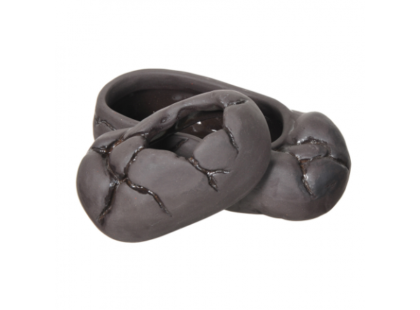 Декорация GLOXY Влажная камера M (черная) 15х7х8 см