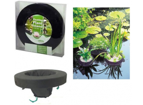 Корзина для растений плавающая Floating Plant Basket Island d=35 cm 