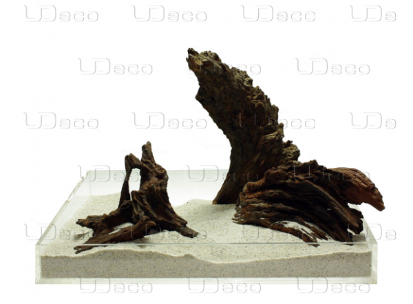 Коряга "Железная" для аквариумов и террариумов, UDeco Iron Driftwood М, 1 шт