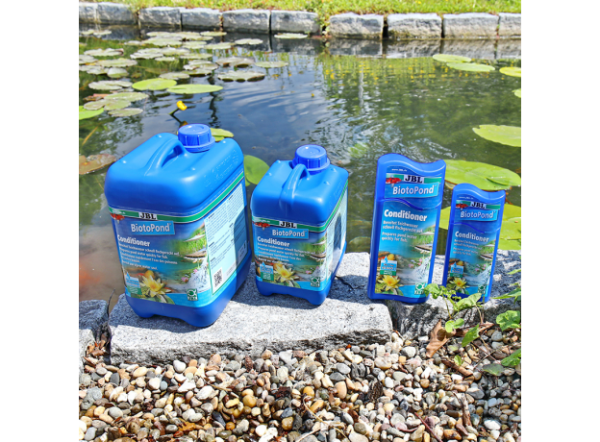 Препарат для подготовки воды в садовом пруду JBL BiotoPond, 500 мл. на 10 000 л.воды