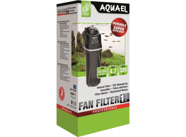 Фильтр внутренний FAN-1 plus, 320 л/ч, для аквариума до 100 л