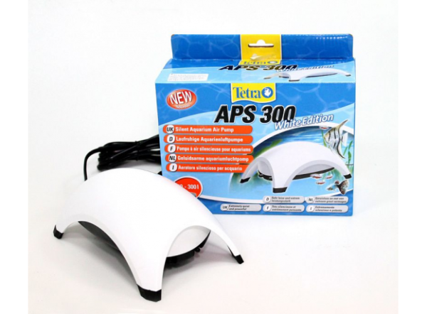 Компрессор Tetratec APS-300, двухканальный, белый, 120-300л Компрессор Tetratec APS-300, двухканальный, белый, 120-300л