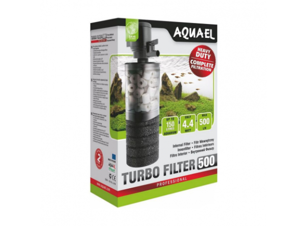 Фильтр внутренний Aquael TURBO-500, 500л/ч, для аквариумов до 150л