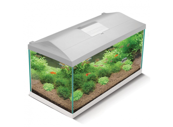 Аквариум прямоугольный Aquael LEDDY SET PLUS 75 DAY&NIGHT 2.0 105л 76х36х45см с оборудованием, белый