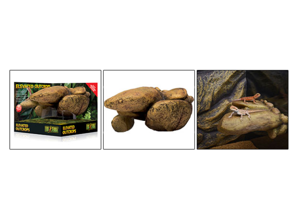 Естественное убежище-Elevated Outcrop -средний