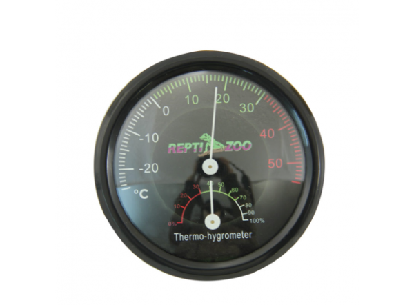 Термометр-гигрометр REPTI ZOO круглый, 75*15мм (RHT01)