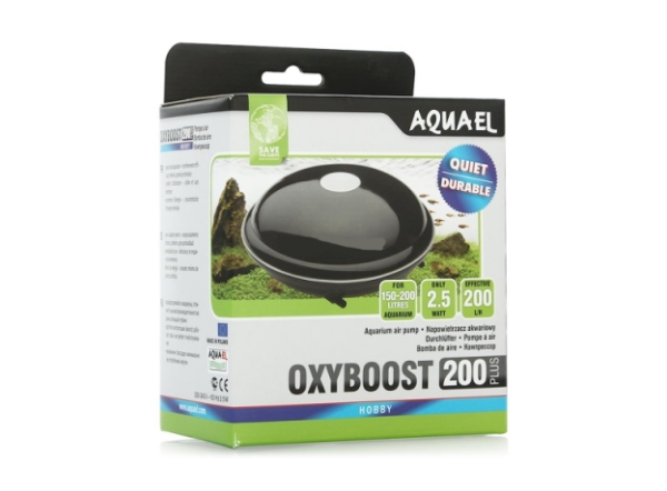 Компрессор Aquael Oxyboost 200 plus двухканальный Компрессор Aquael Oxyboost 200 plus двухканальный