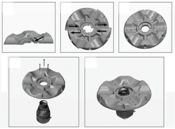 Помпа-аэратор BOYU для пруда 115Вт, 20000л/ч