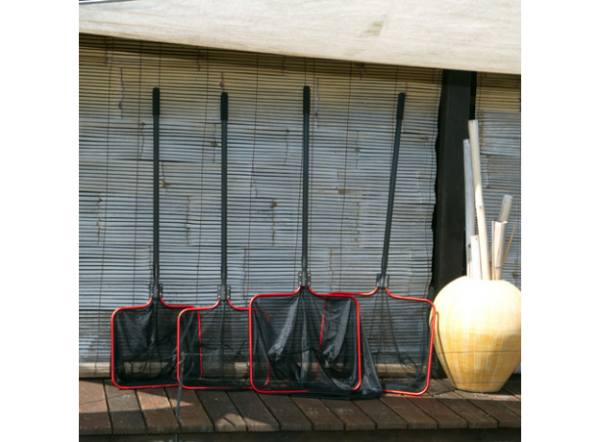 Сачок для пруда JBL pond fish net S fine 40х35см тонкая сетка с телескопической ручкой 160см