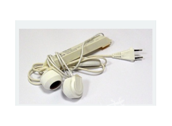 Осветительный комплект для ламп T8, 1 x 15 Вт, 45 см от крышки 60*30см